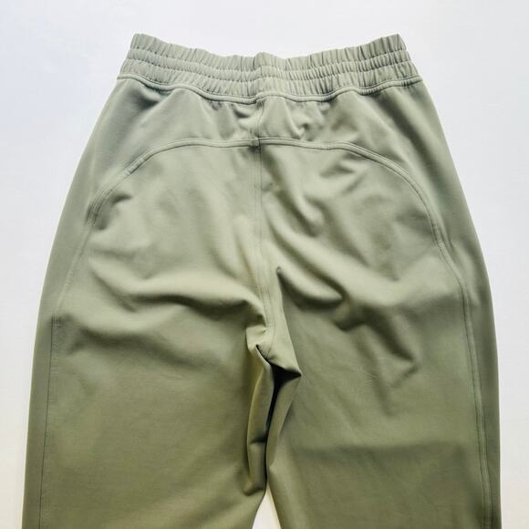 Lululemon Everlux High-Rise Zip-Leg Track Pant Size 6 Grey Sage Green Jogger - Picture 9 of 10